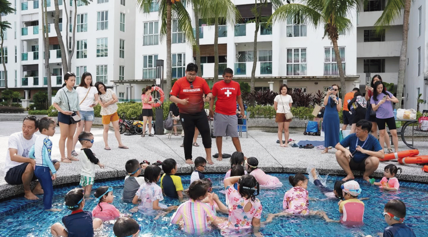 Red Rescue's Lifeguard at Private Event in KL, Malaysia
