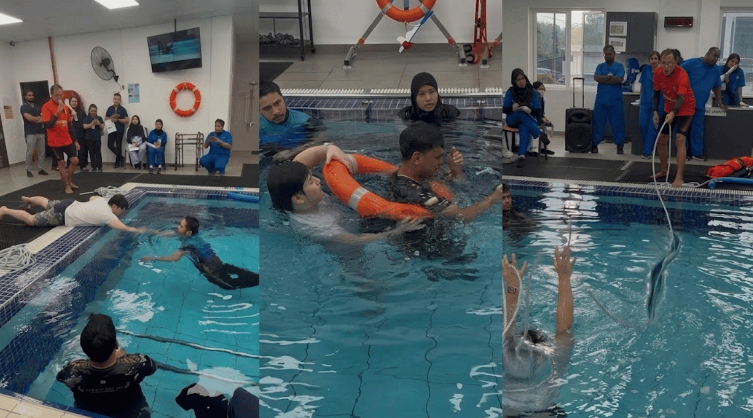 Red Rescue at IHT Rehab Shah Alam For Corporate Basic Life Saving Training in Malaysia